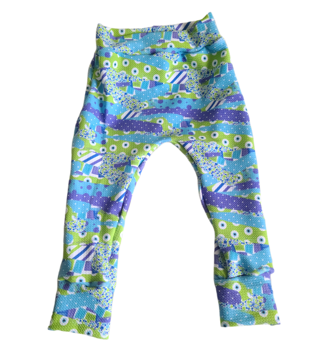 Monsters Inc Brushstrokes Handmade