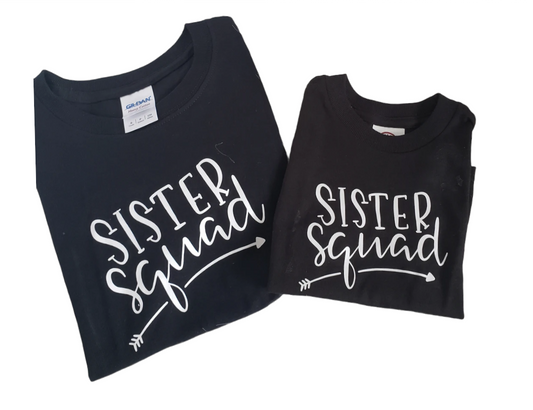 Sister Squad Girls Shirt