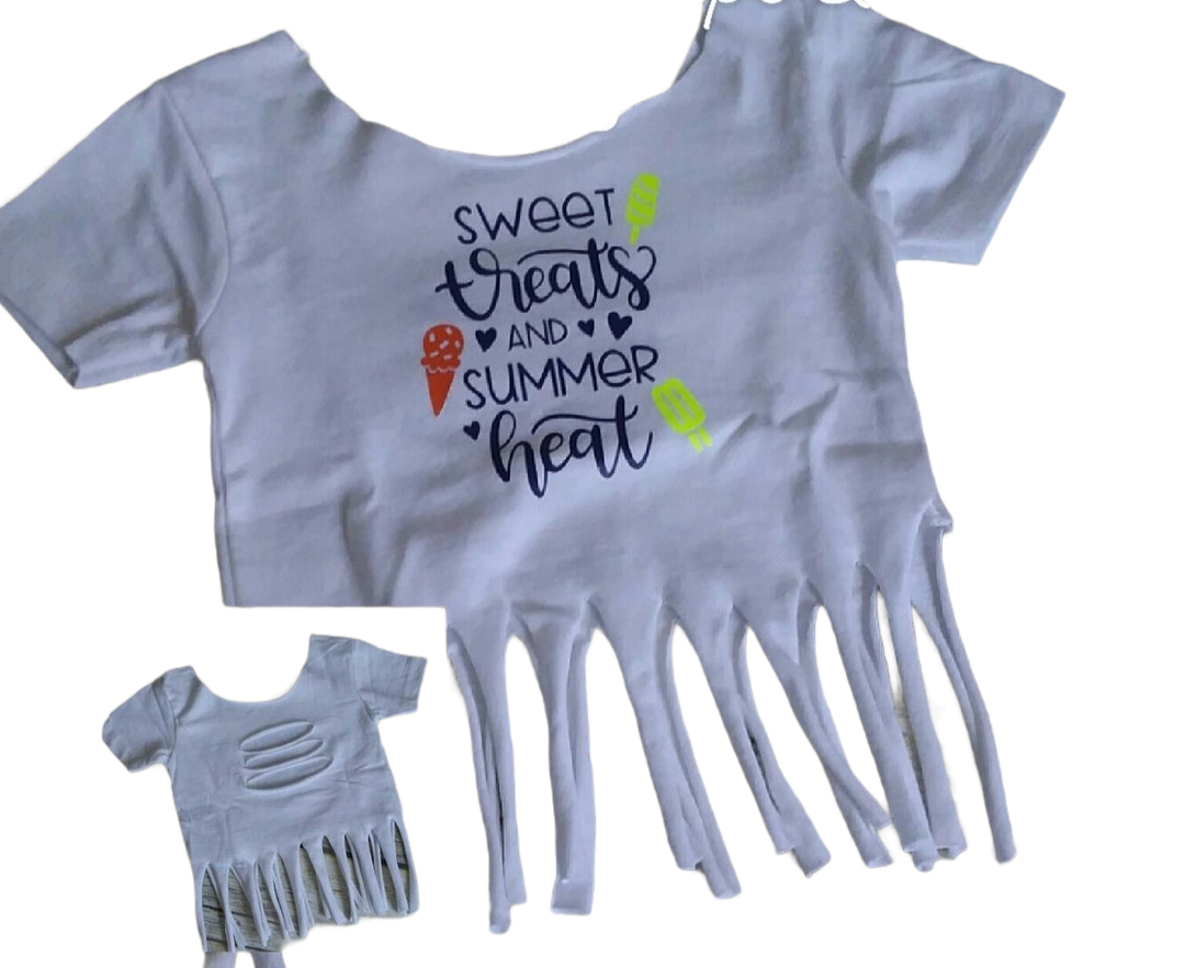 Sweet Treat and Summer Heat Girls Shirt