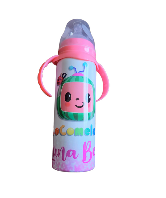 Personalized Cocomelon Baby Bottle