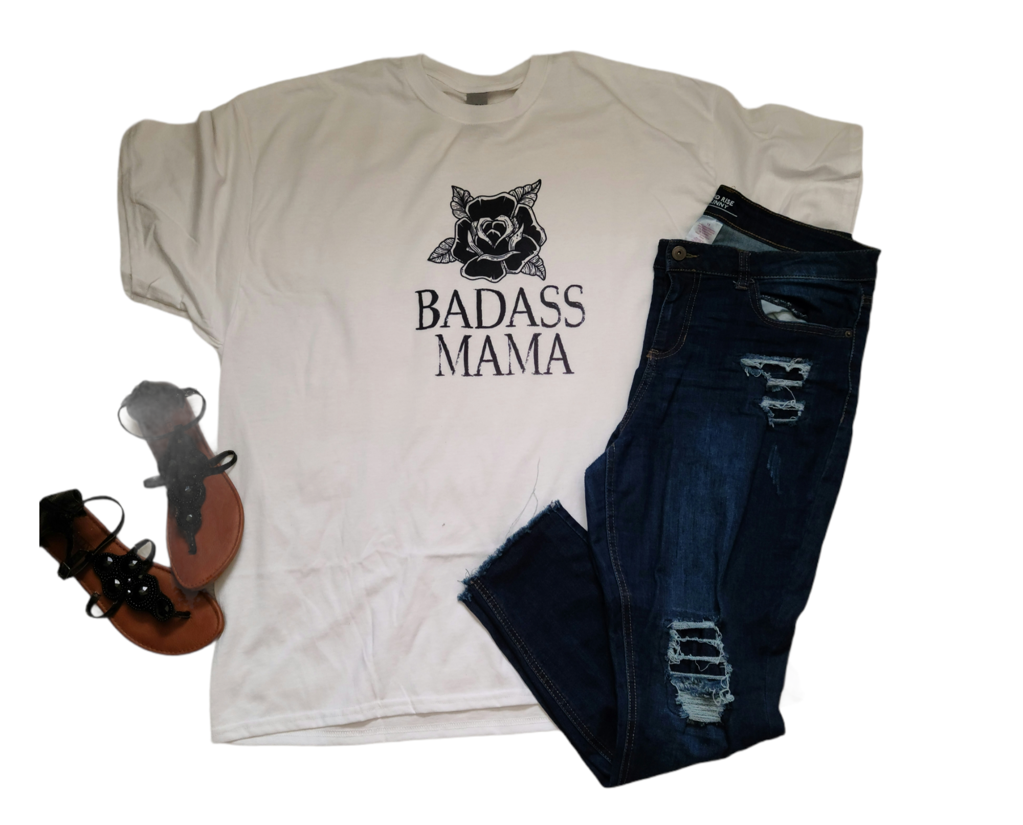 Badass Mama Ladies Shirt Mother's Day