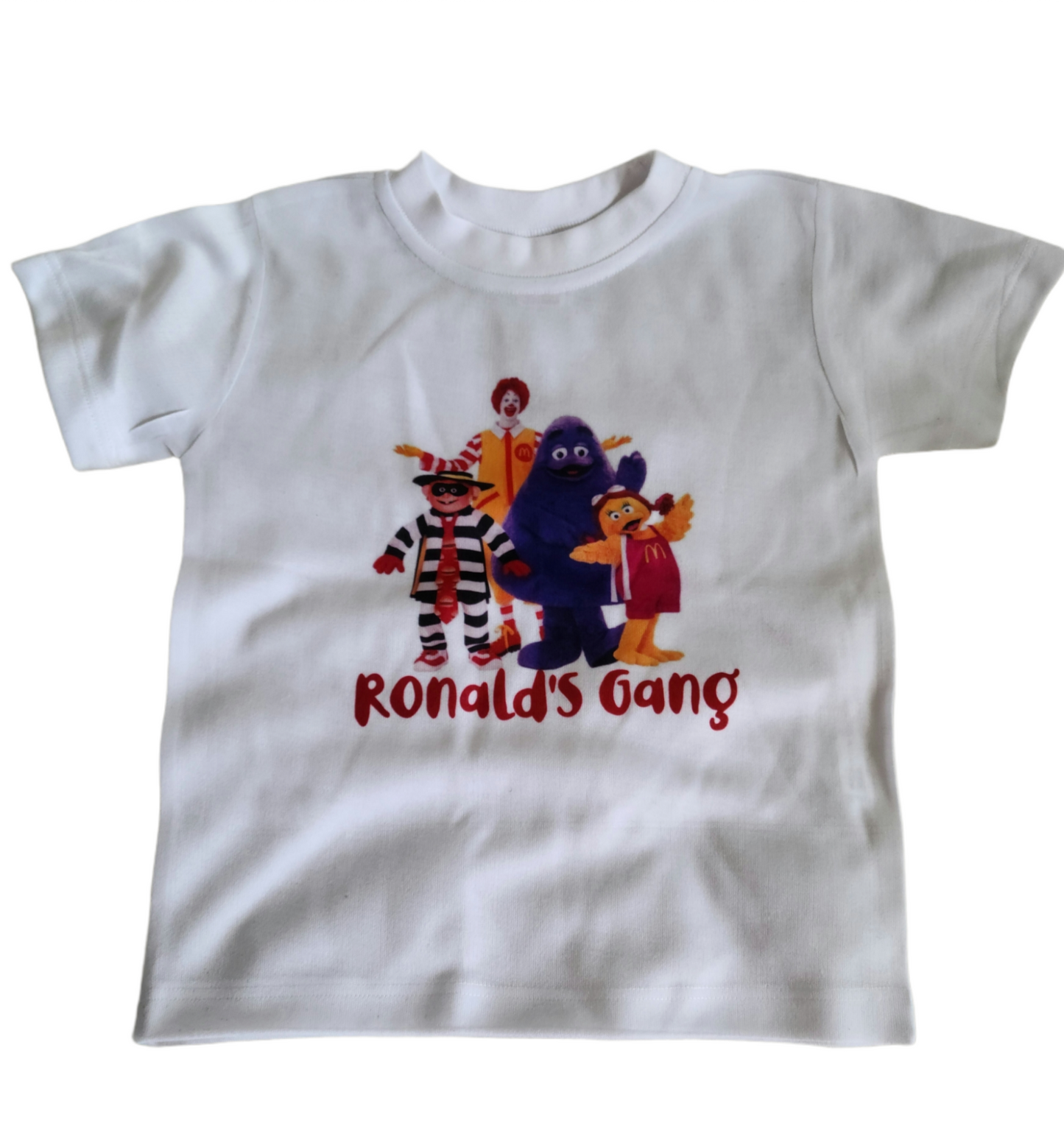 Ronalds Gang McDondals Girls Shirt boys Shirt