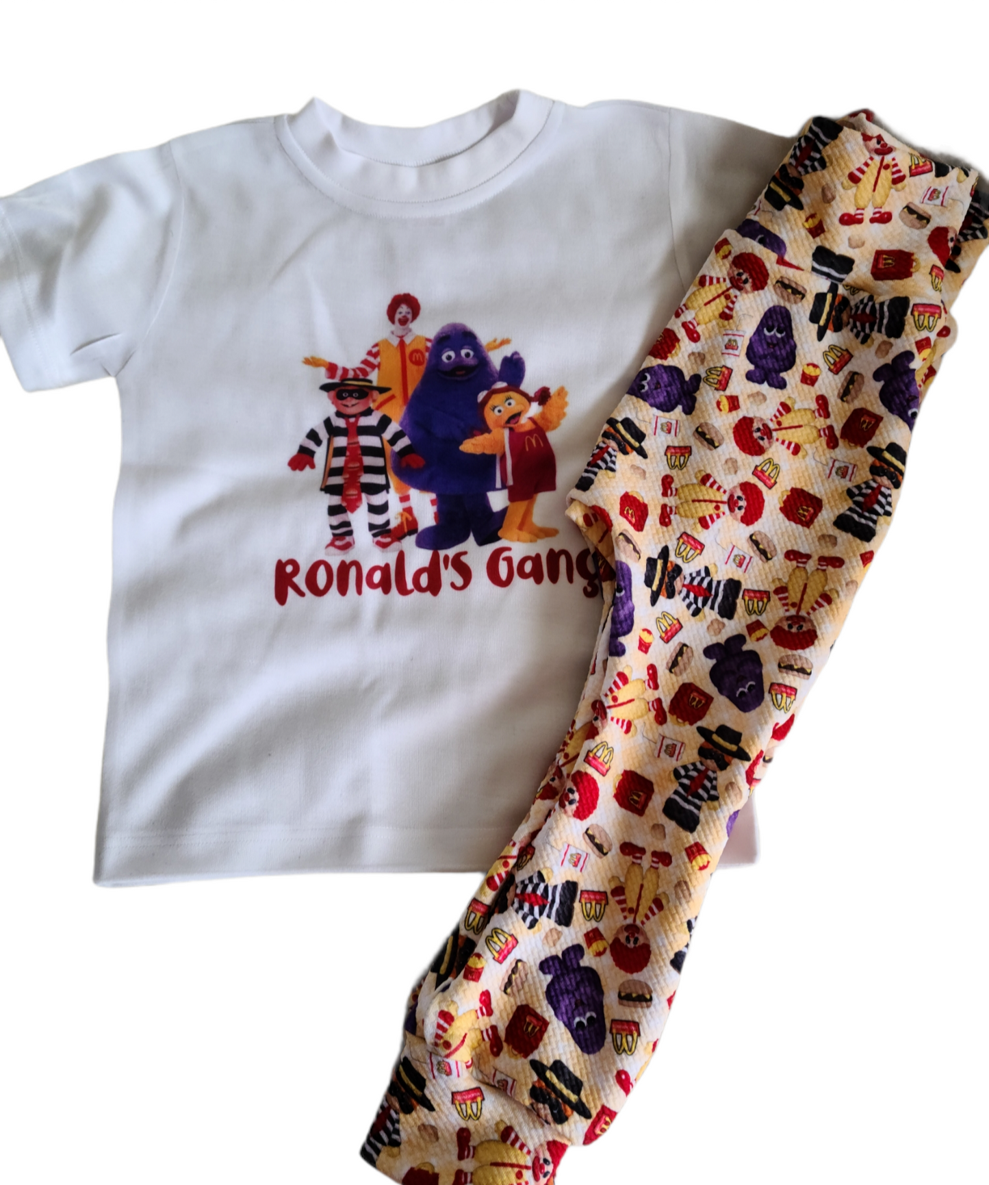 Ronalds Gang McDondals Girls Shirt boys Shirt