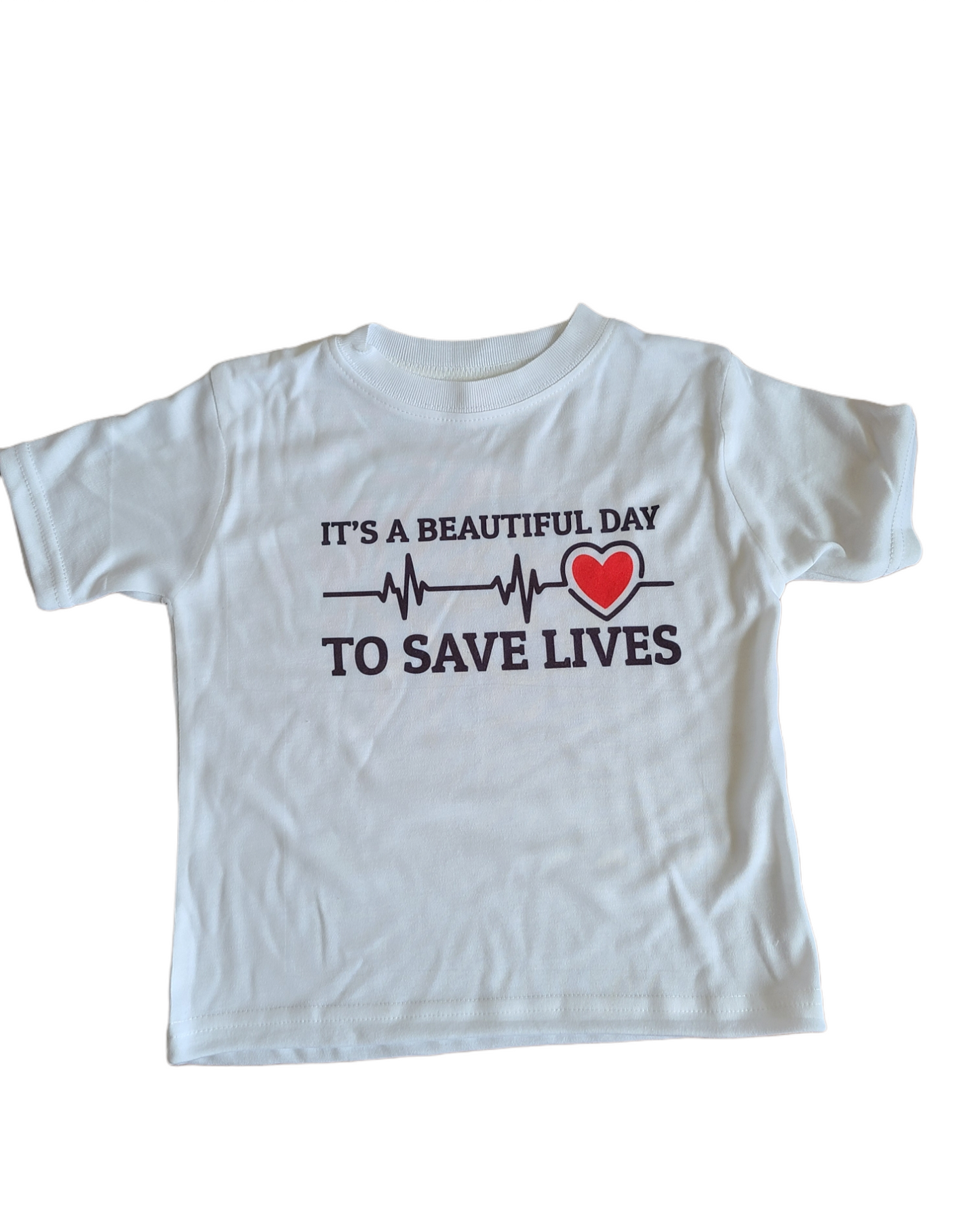 It's A Beautiful Day To Save Lifes Grey's Anatomy Girls Shirt Boys Shirt