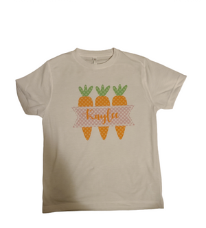 Personalized Carrot Easter Boys Shirt Girls Shirt Ladies Shirt Mens Shirt