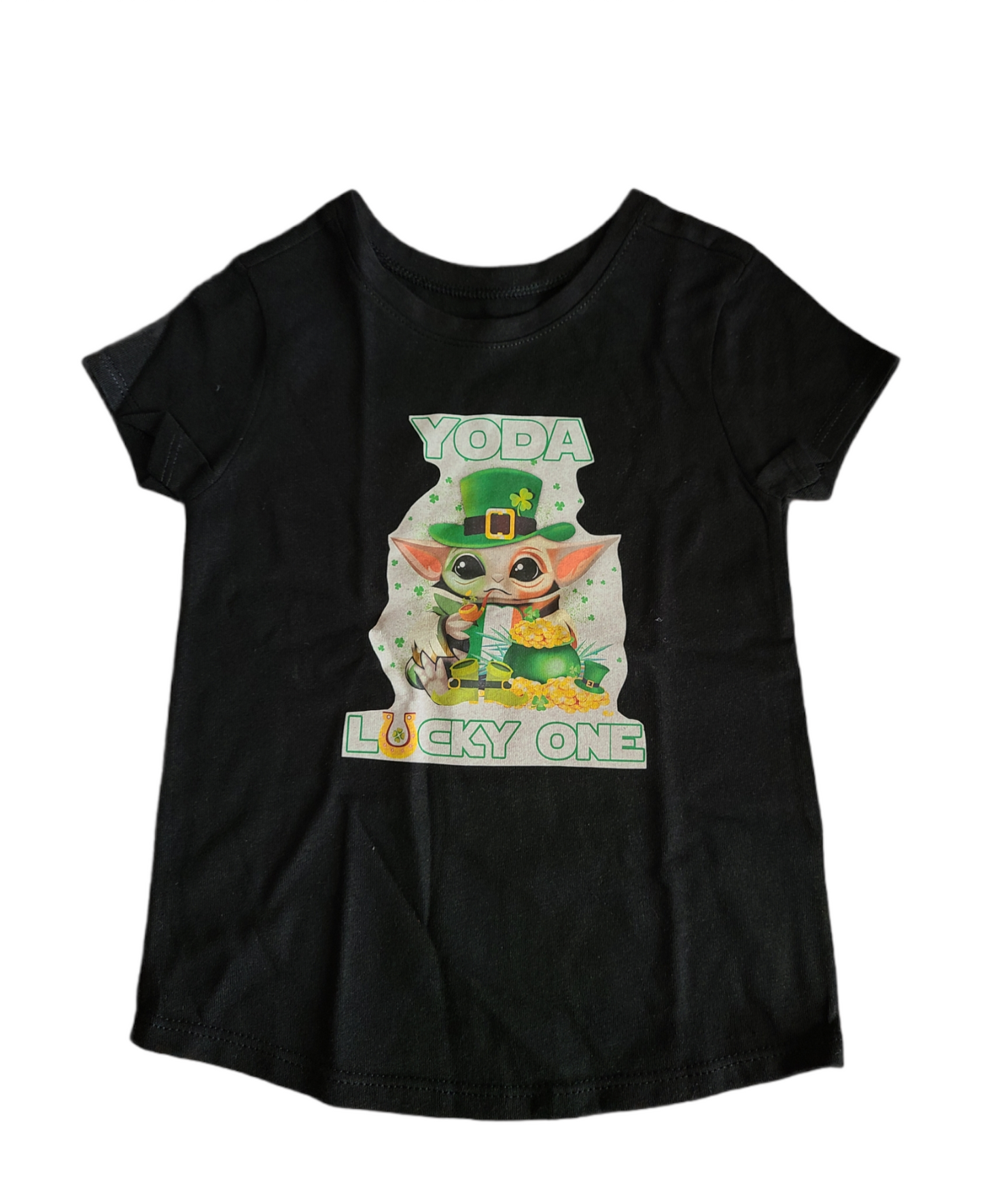 Yoda Lucky One St. Patricks Girls Shirt Boys Shirt