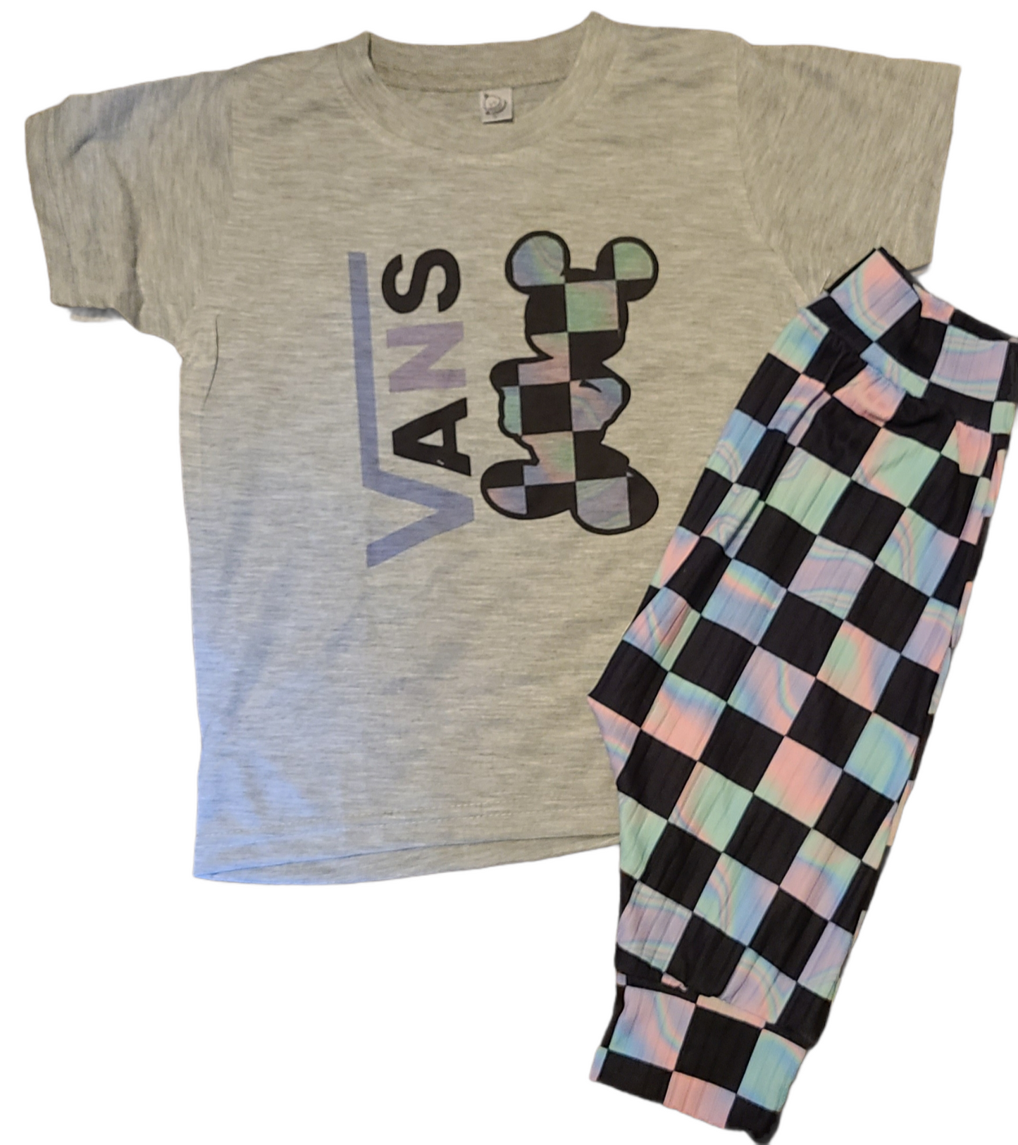 Mickey Mouse Vans Boys Shirt Girls Shirt Ladies Shirt Mens Shirt