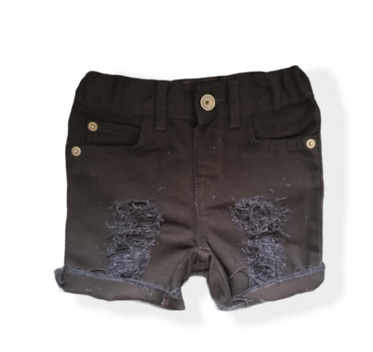 Shredder Boys Distressed Jeans Shorts