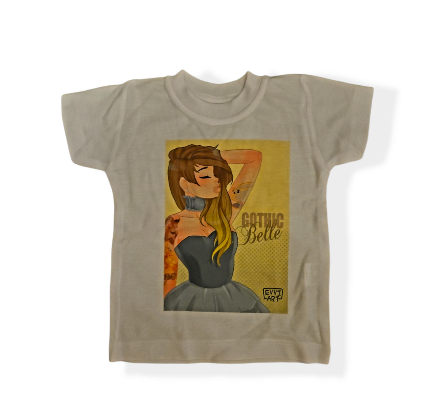Tatted Disney Princess Belle Girls Shirt