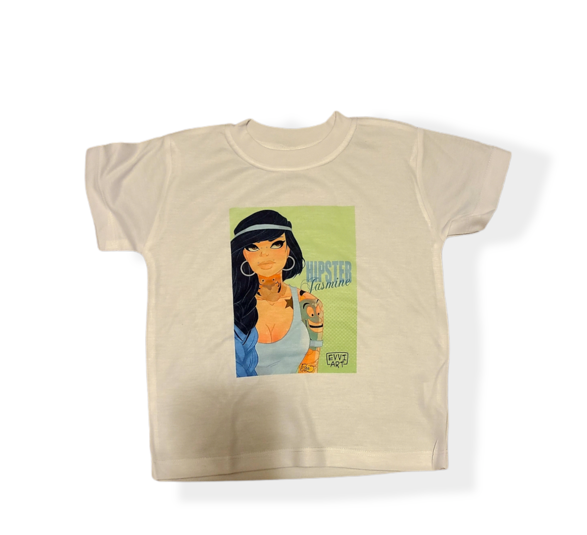 Tatted Disney Princess Jasmine Girls Shirt