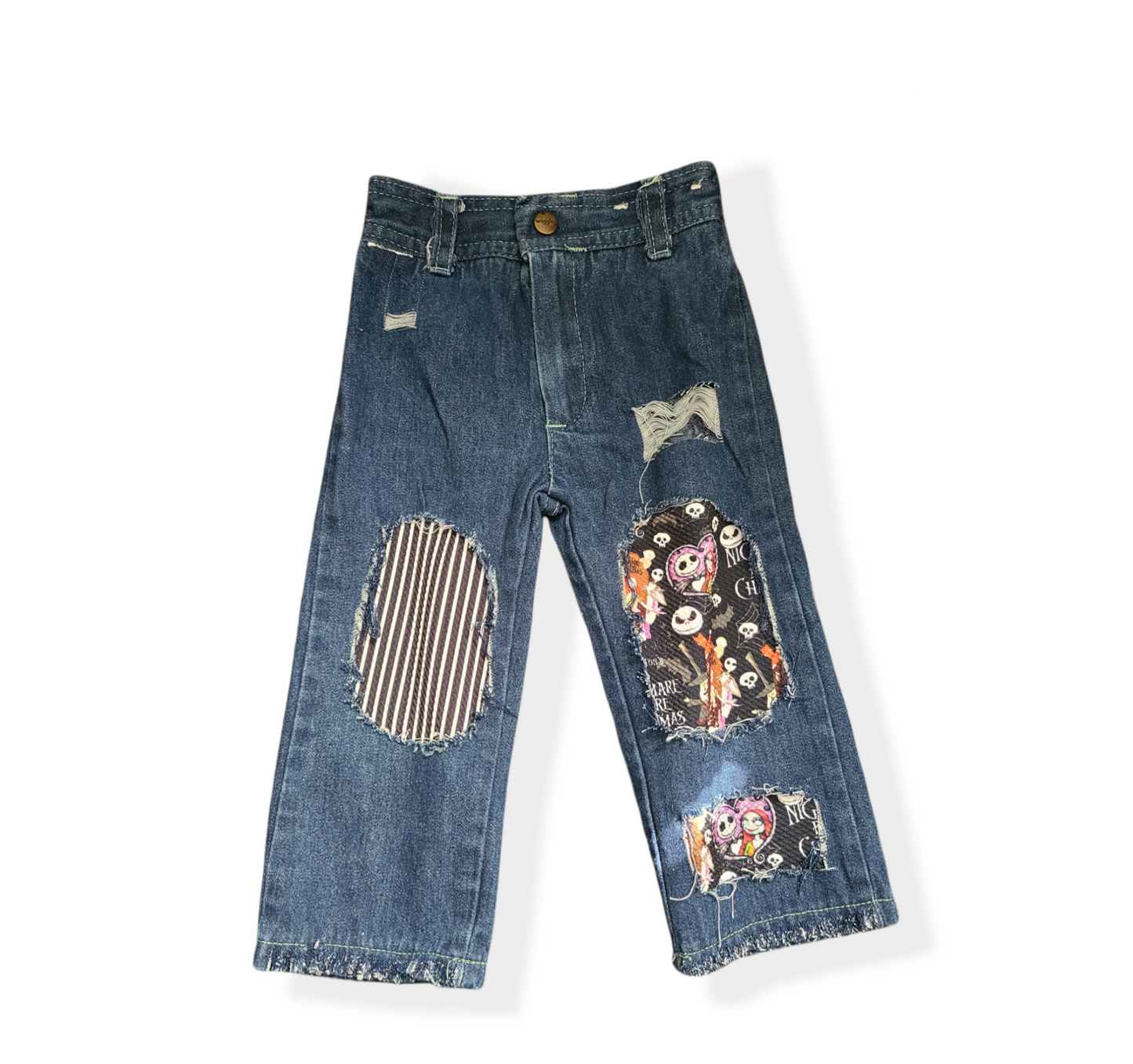 Jack & Sally NBC Boys Distressed Jeans Halloween