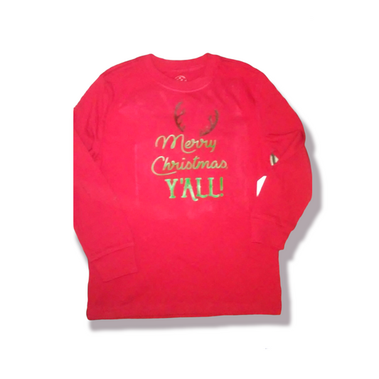 Merry Christmas Y'all Boys Shirt Girls Shirt