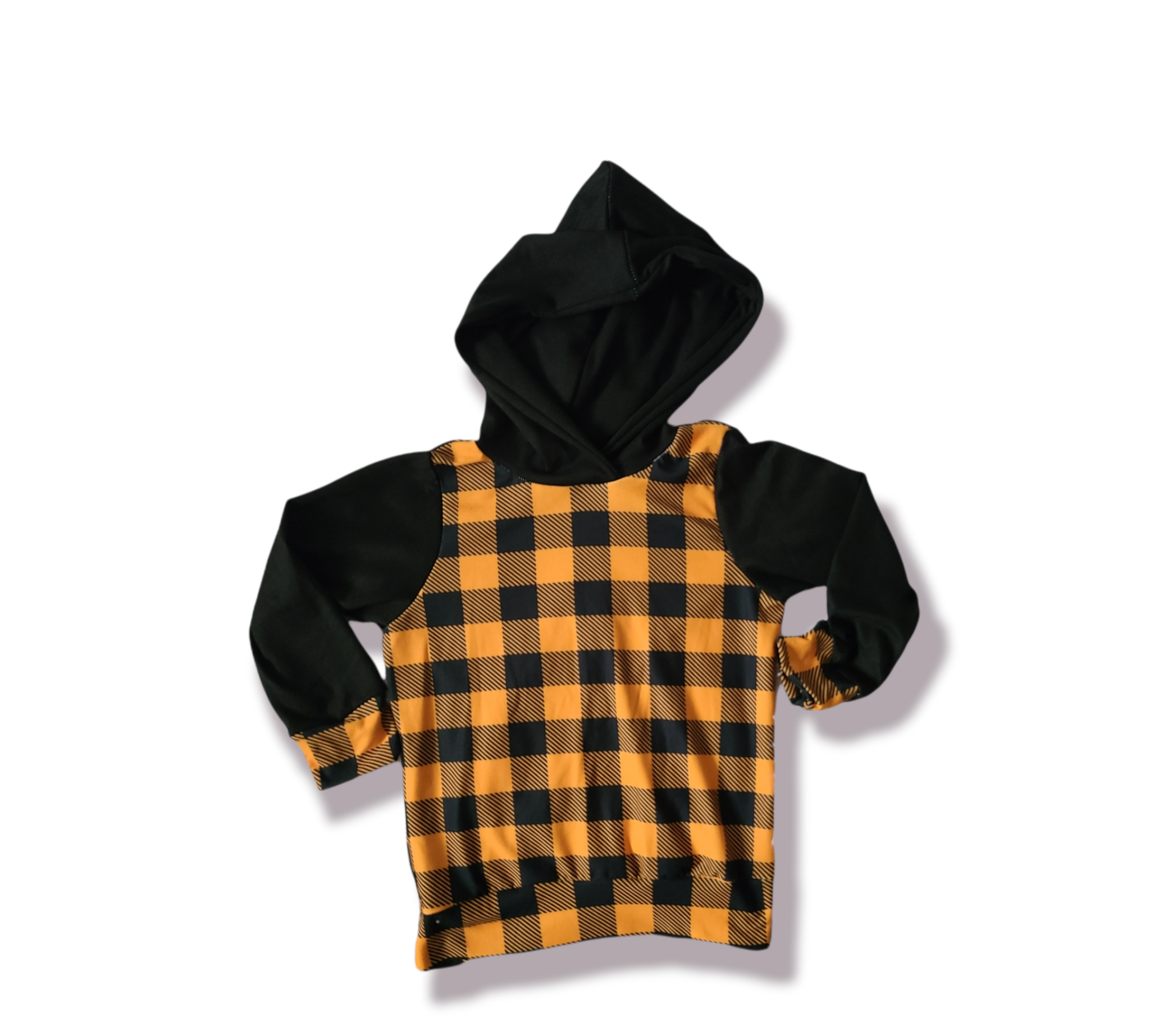 Mustard Plaid Handmade