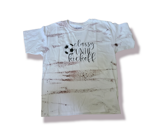 Classy Until Kick Off Girls Shirt Ladies