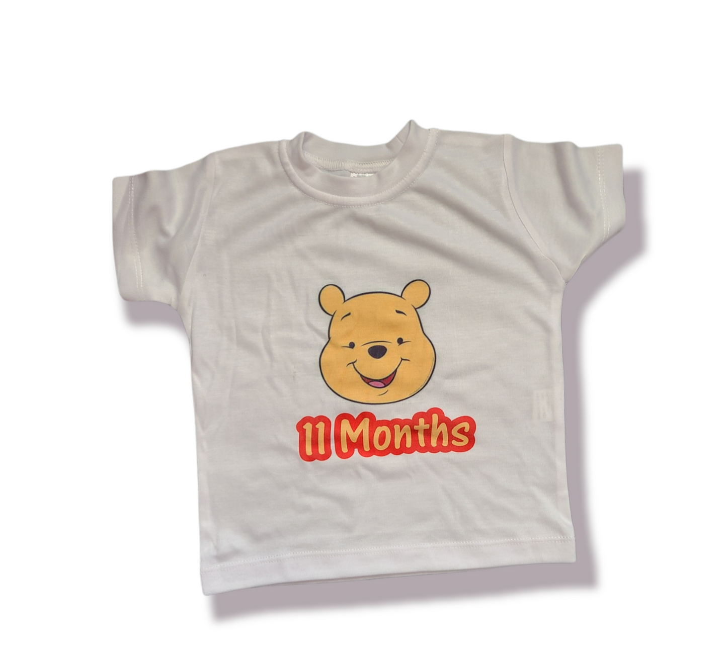 Winnie the Pooh Milestone Girls Shirt Boys Shirt