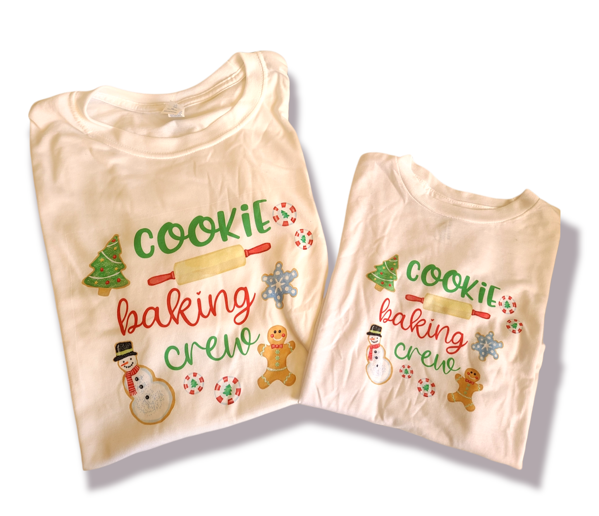 Cookie Baking Crew Christmas Boys Shirt Girls Shirt Ladies Shirt Mens Shirt