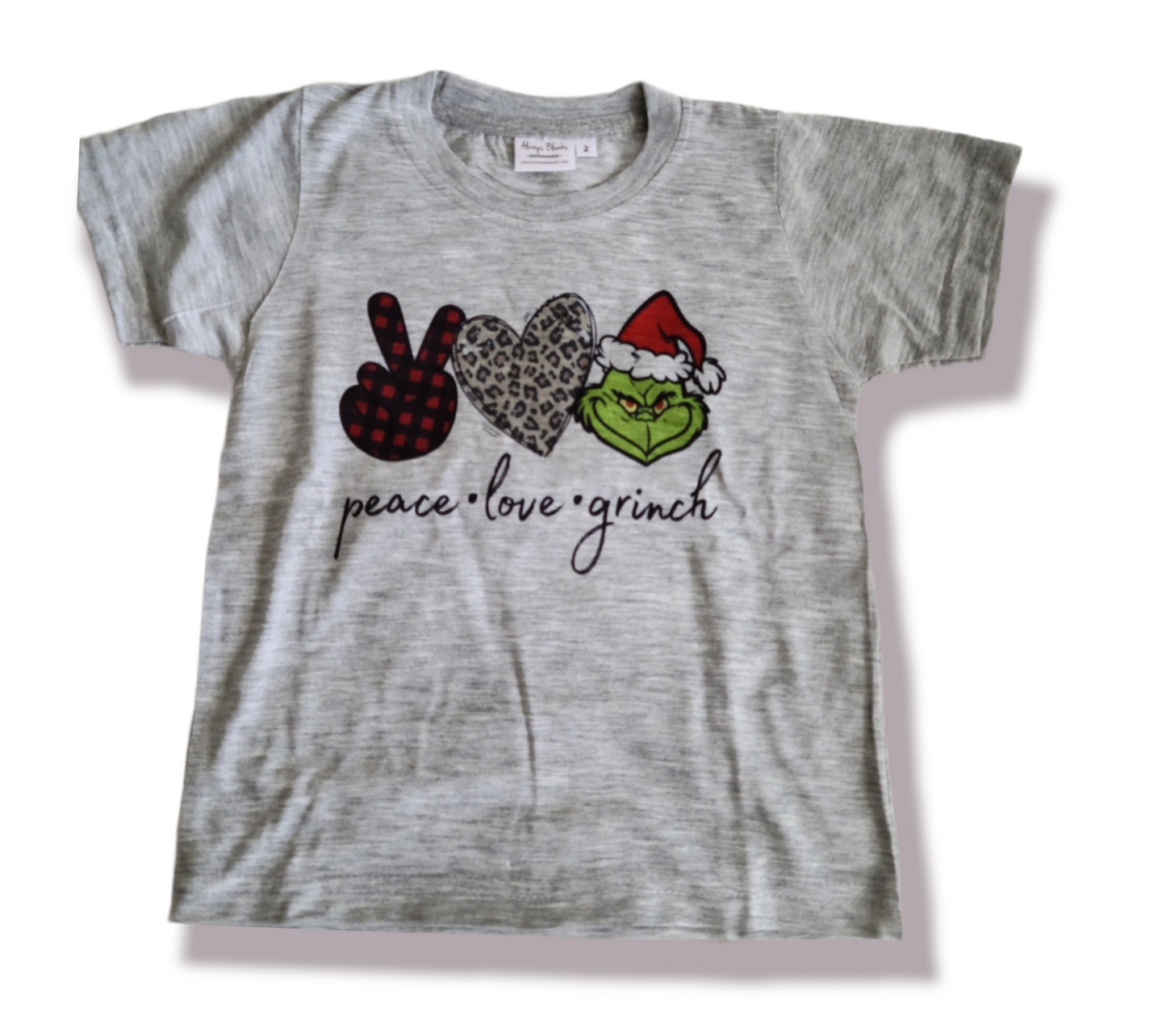 Peace Love Grinch Christmas Boys Shirt Girls Shirt Ladies Shirt Mens Shirt