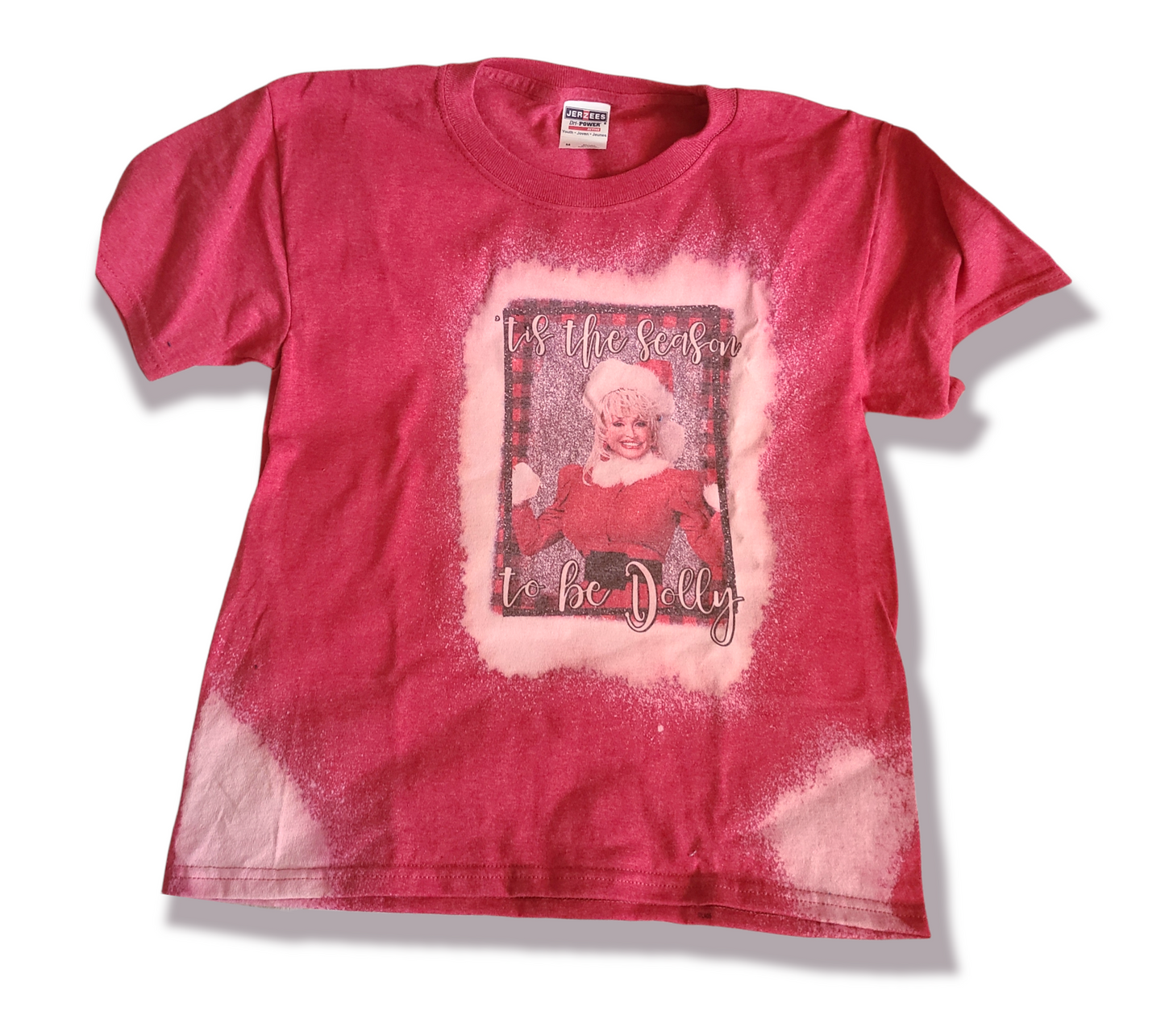 Tis The Season To Be Dolly Christmas Girls Shirt Ladies Shirt