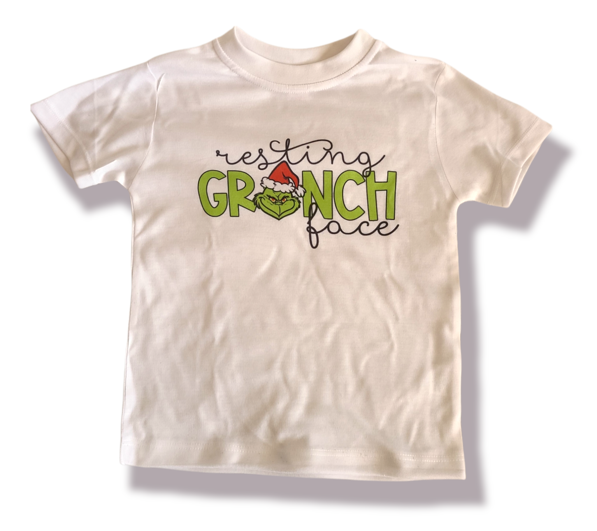 Resting Grinch Face Christmas Boys Shirt Girls Shirt Ladies Shirt Mens Shirt