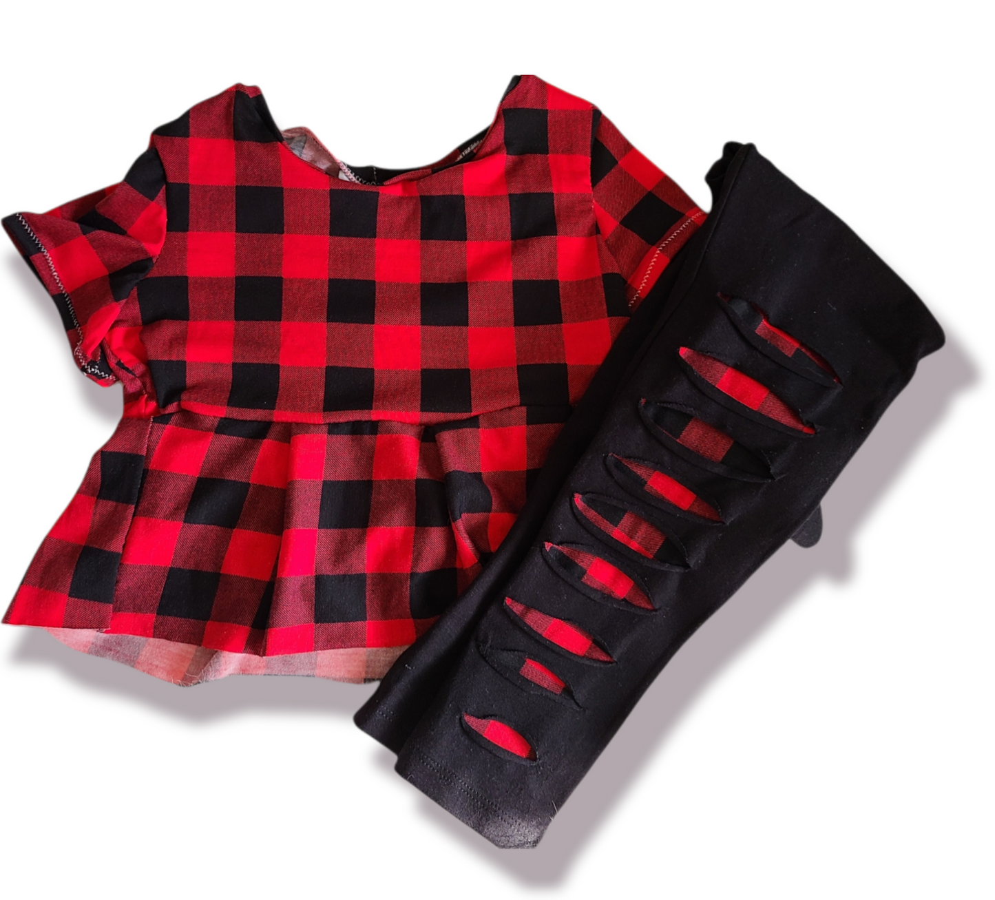 Red Buffalo Plaid Handmade