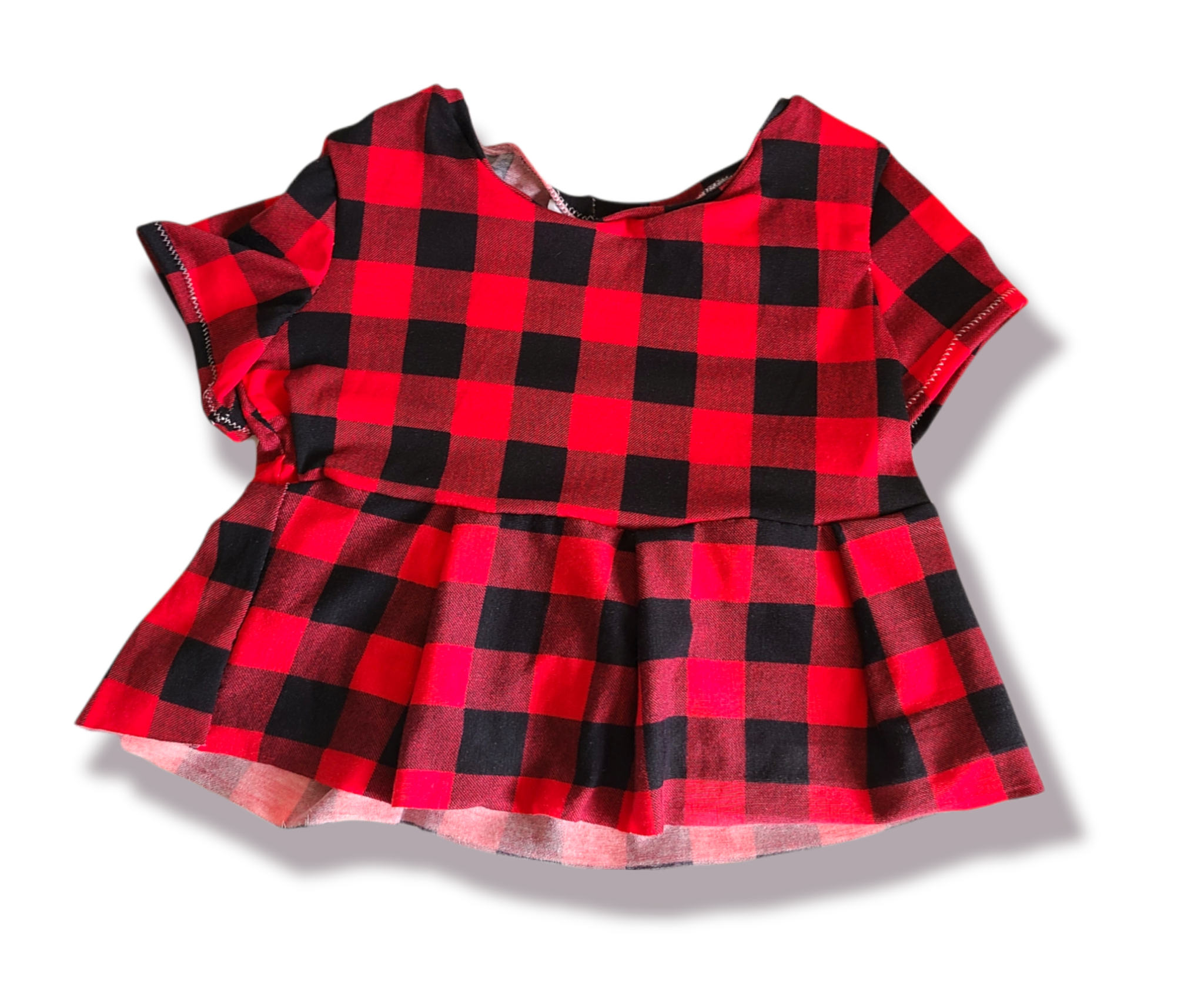 Red Buffalo Plaid Handmade