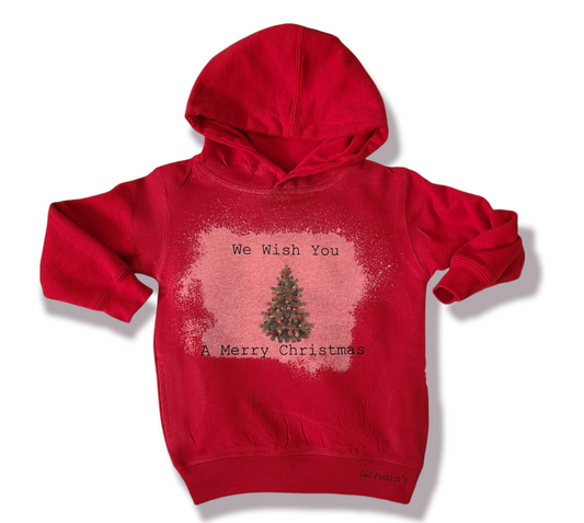 We Wish You A Merry Christmas Girls Shirt Boys Shirt
