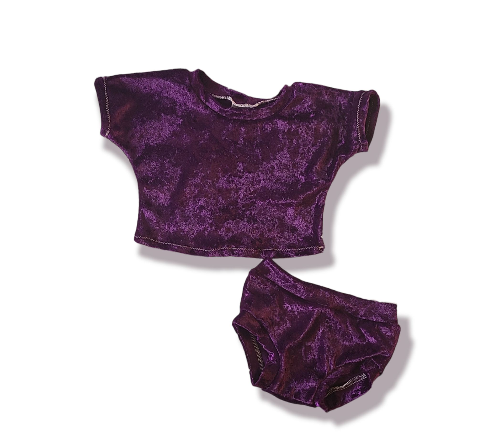 6/9m Purple Velvet Lounge Set RTS