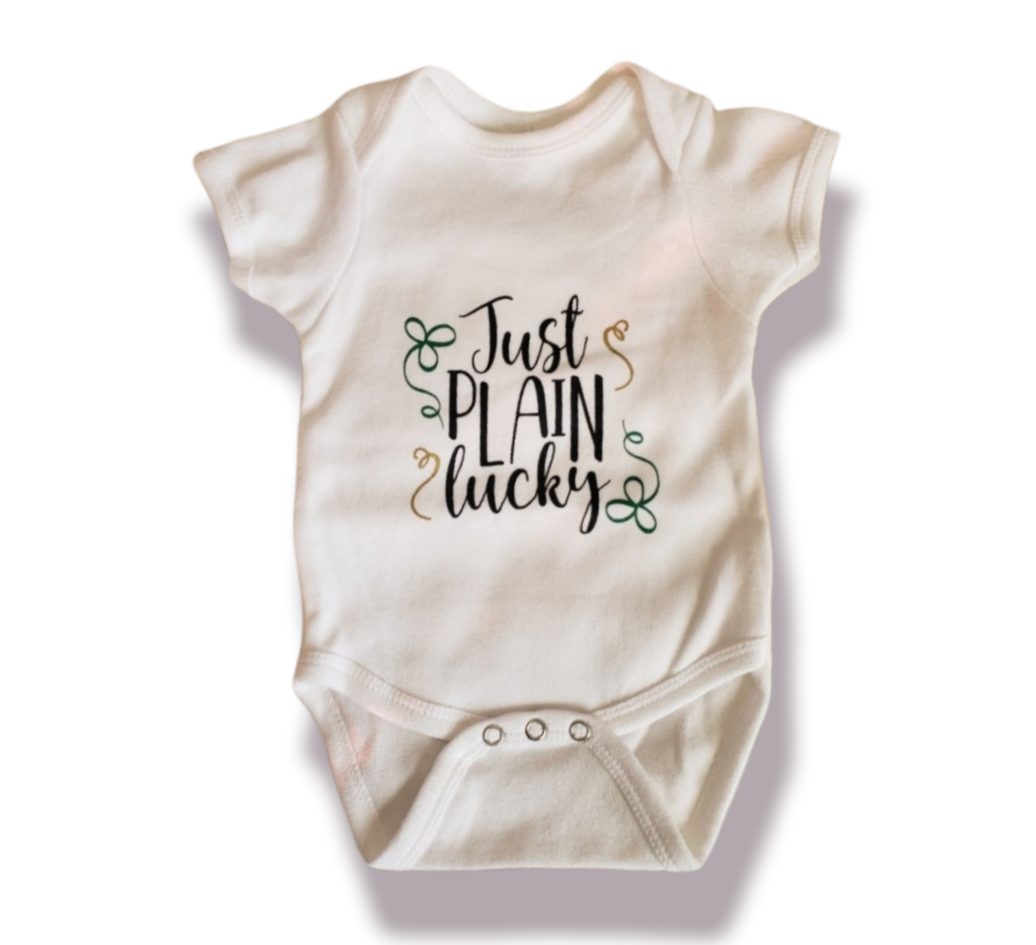 Just Plain Lucky Boys Shirt Girls Shirt St. Patrick's