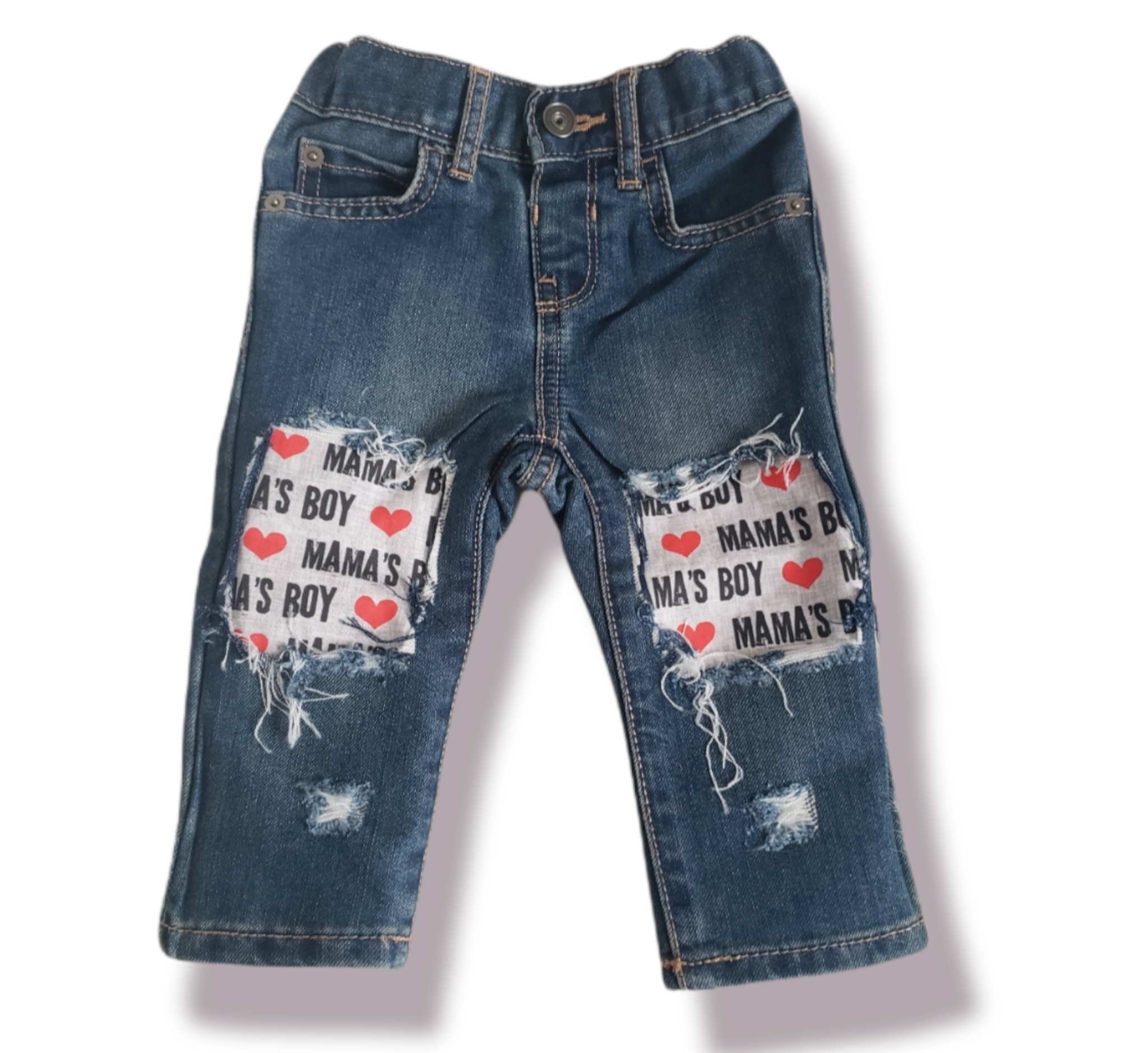 Mama's Boy Valentine's Boys Distressed Jeans