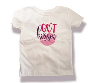 Got kisses Girls Shirt Valentines