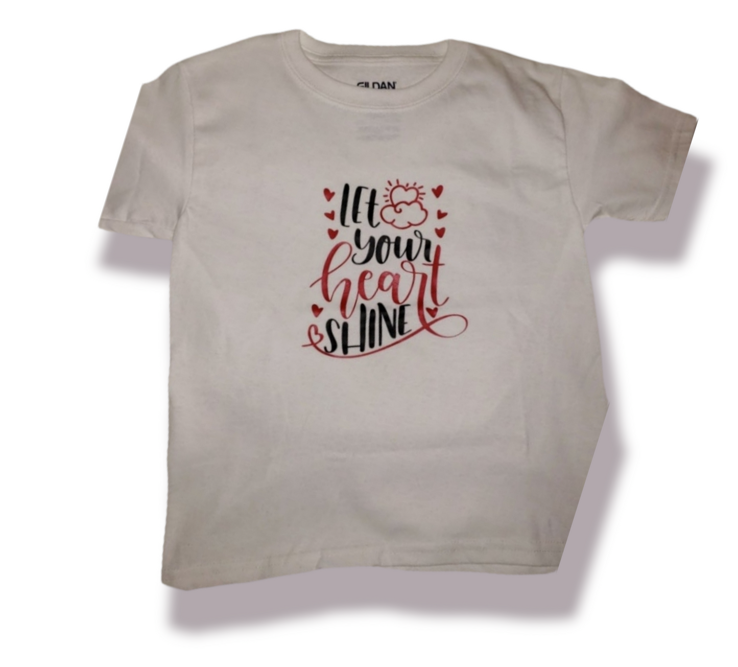 Let Your Heart Shine Boys Shirt Girls Shirt Valentines