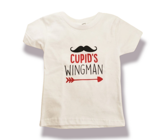 Cupid's Wingman Boys Shirt Valentines