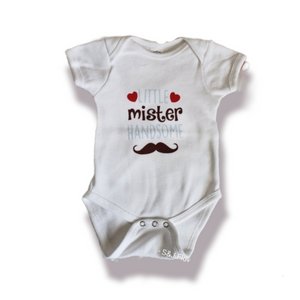 Little Mister Handsome Boys Shirt Valentines