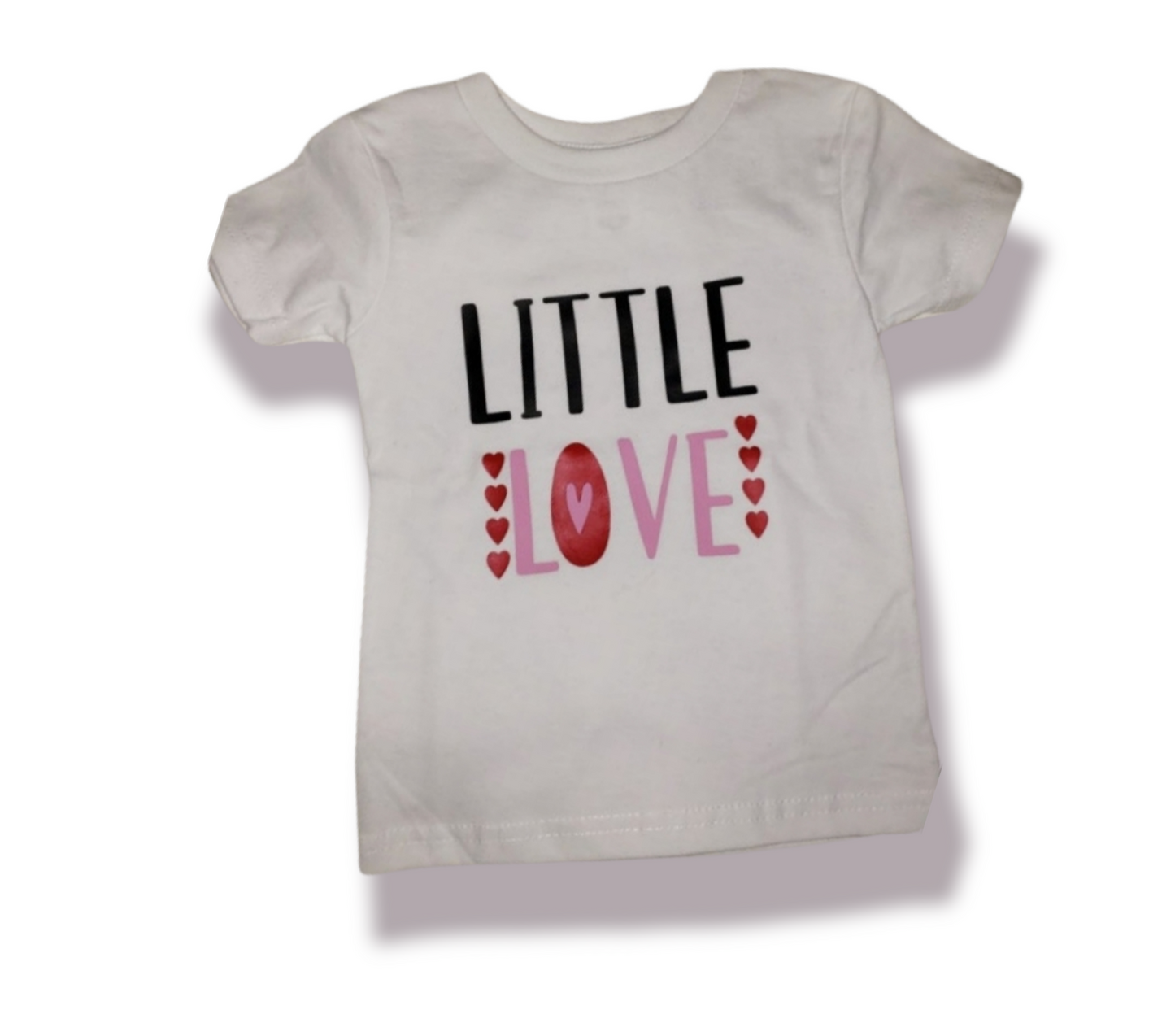 Little Love Valentines Girls Shirt