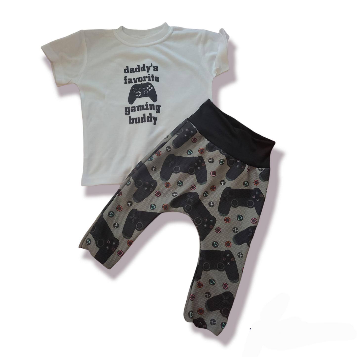 Daddy's Favorite Gaming Buddy Boys Shirt Girls Shirt