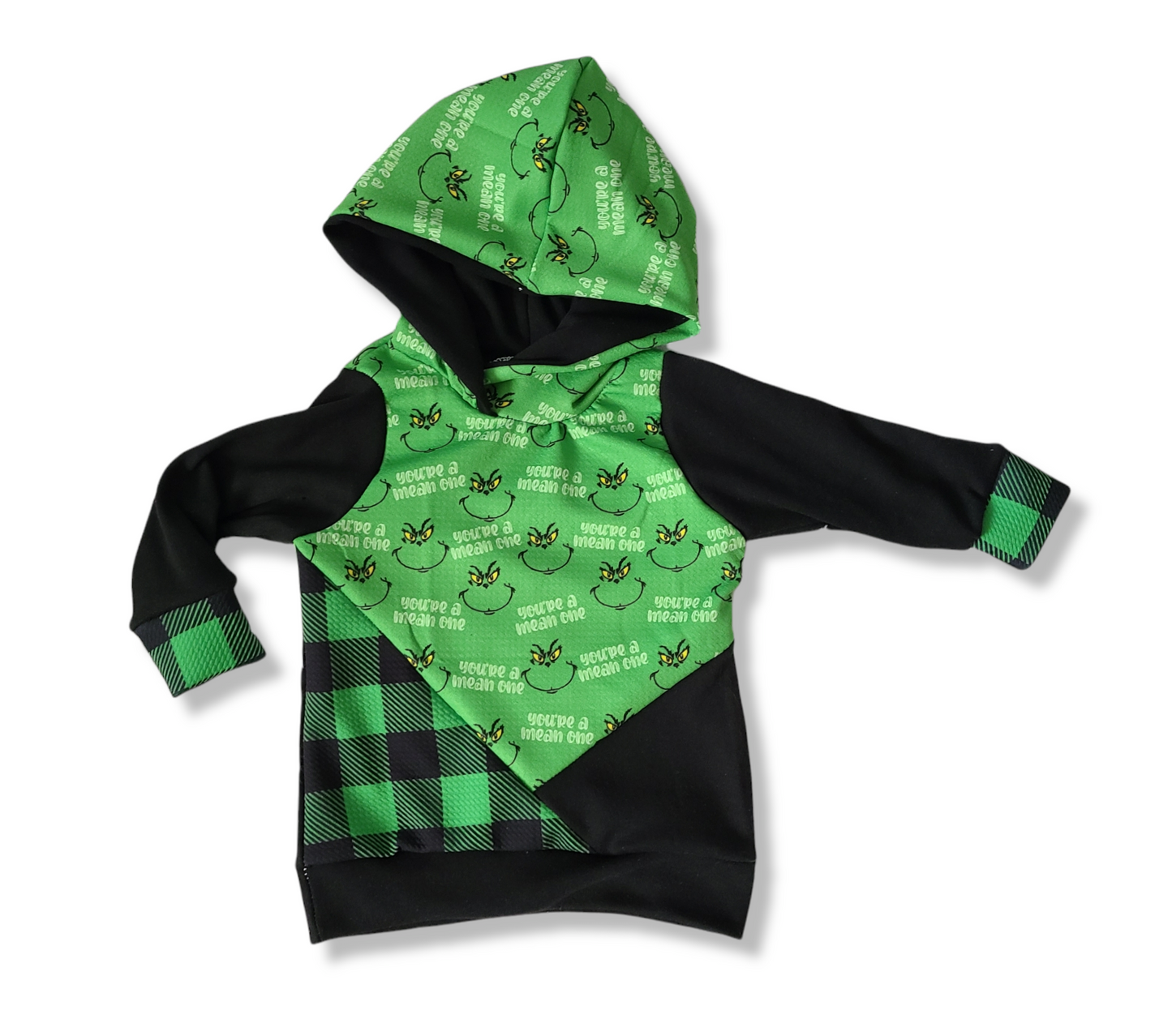 Double Color Block Hoodie