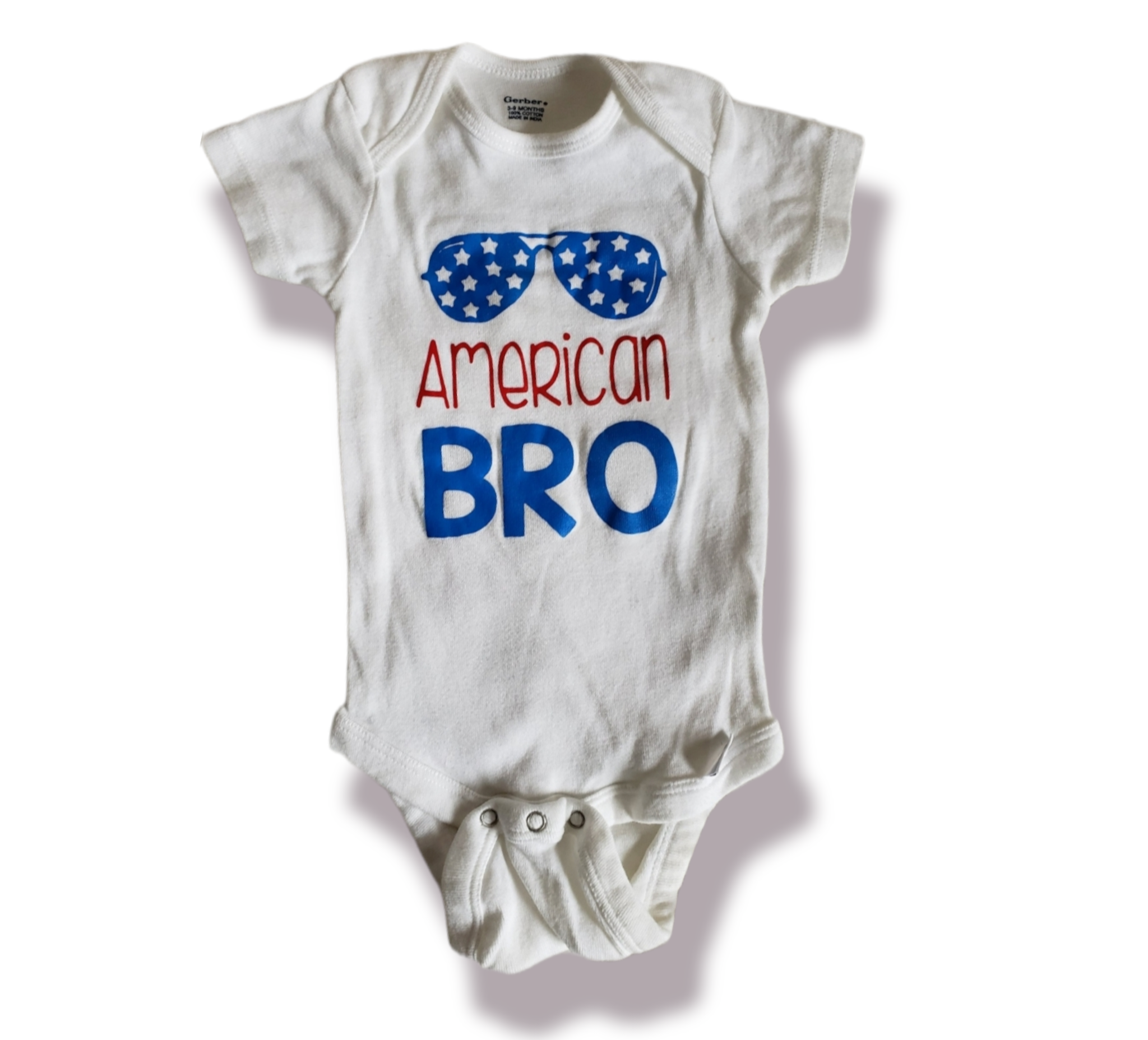 American Bro 4th of July Boys Shirt