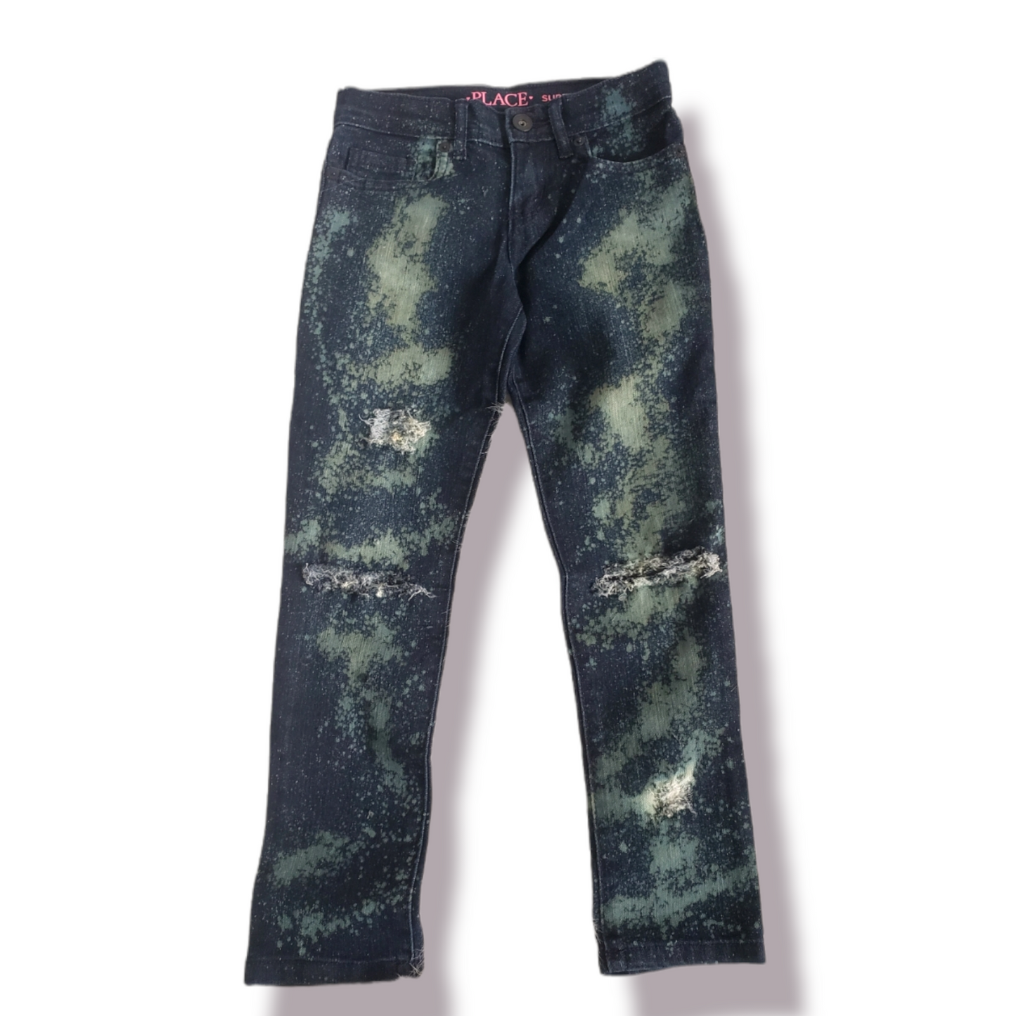 Fly Vibes Girls Distressed Jeans Boys Distressed Jeans