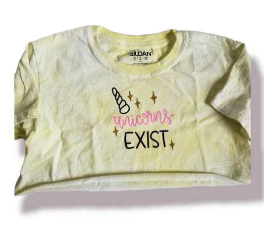 Unicorns Exist Girls Shirt