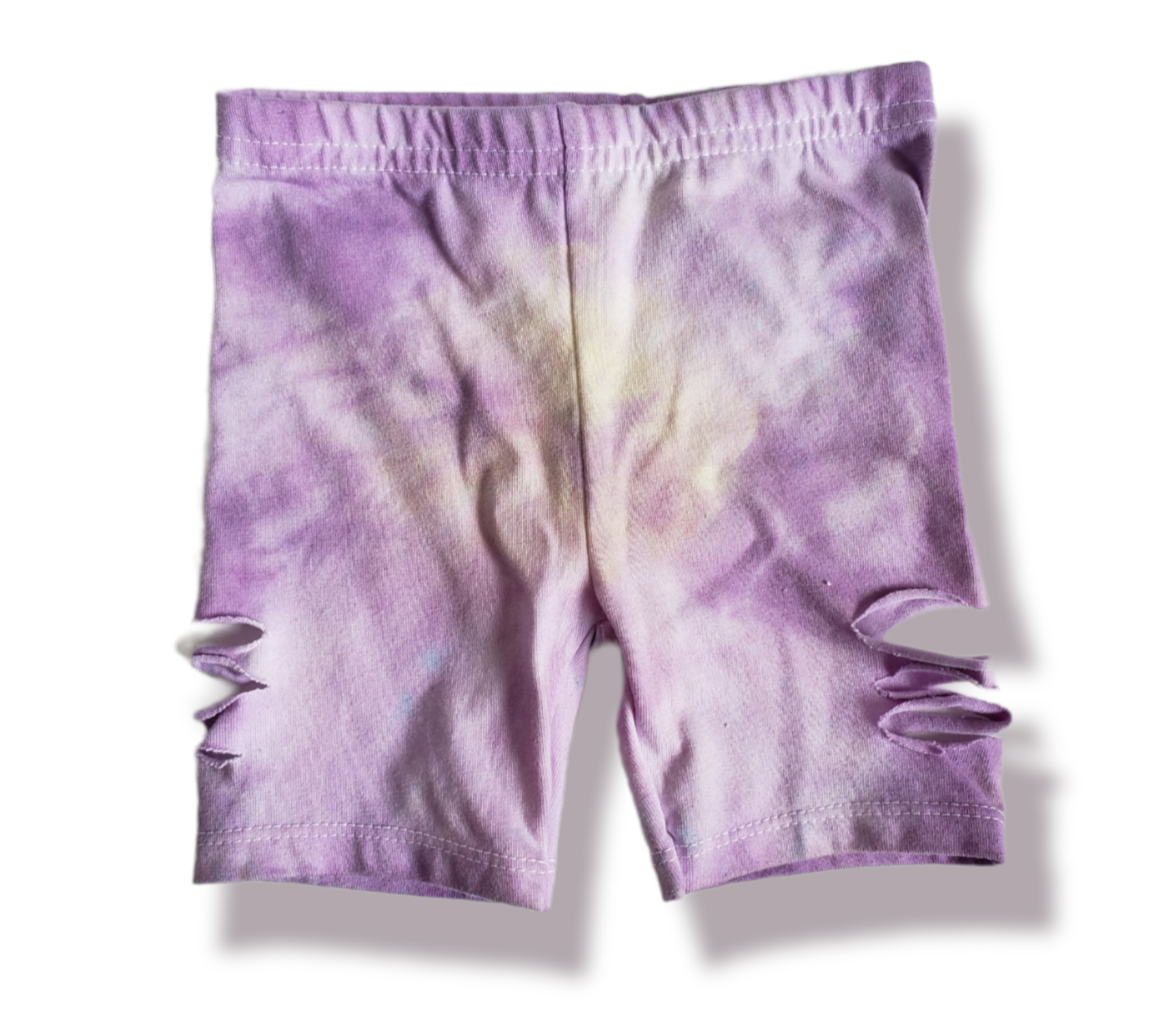 Tie Dye Girls Biker Shorts