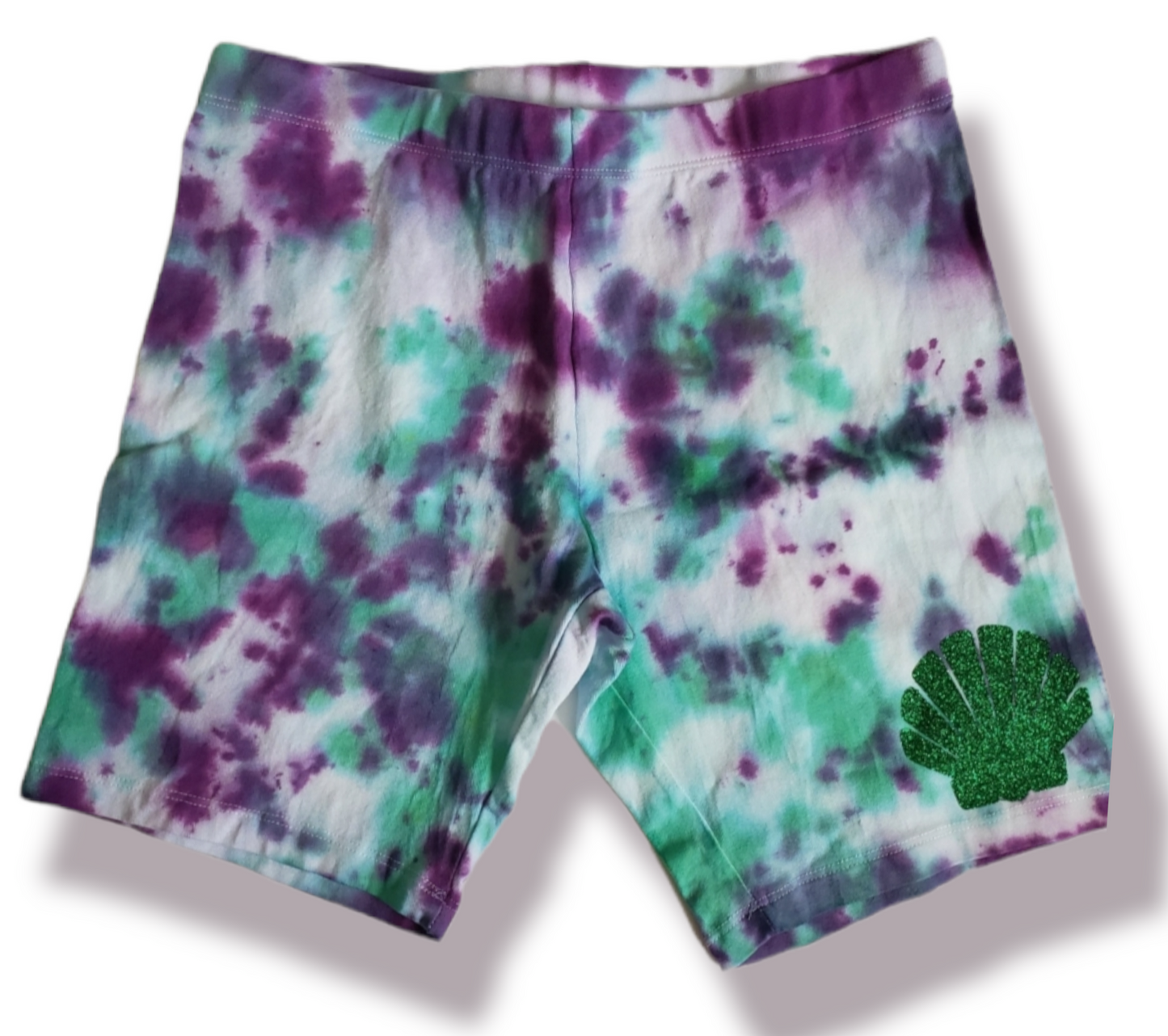 Tie Dye Girls Biker Shorts