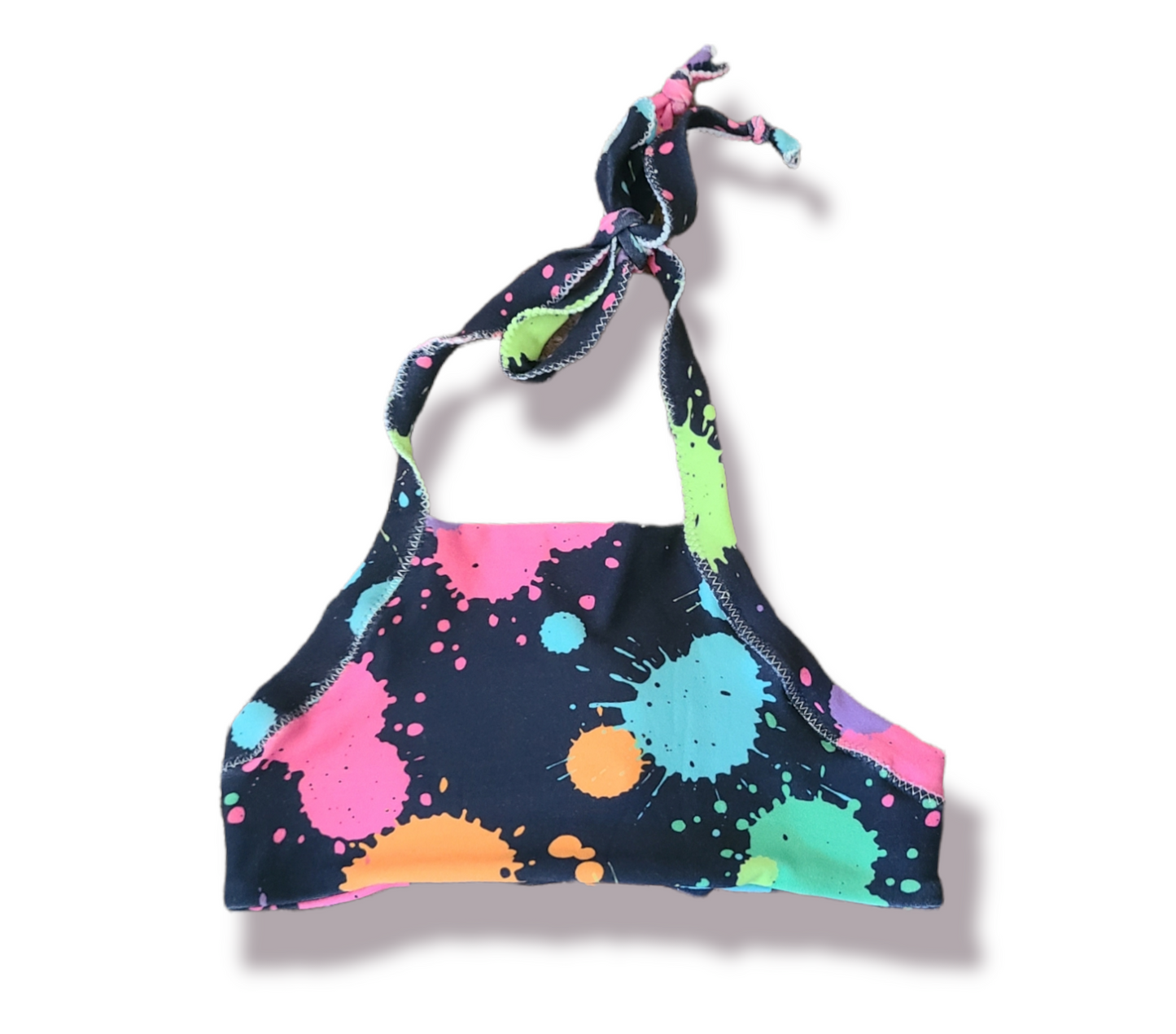 Neon Splatter Handmade