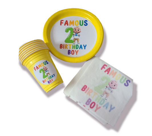 Personalized Cocomelon Party Supplies