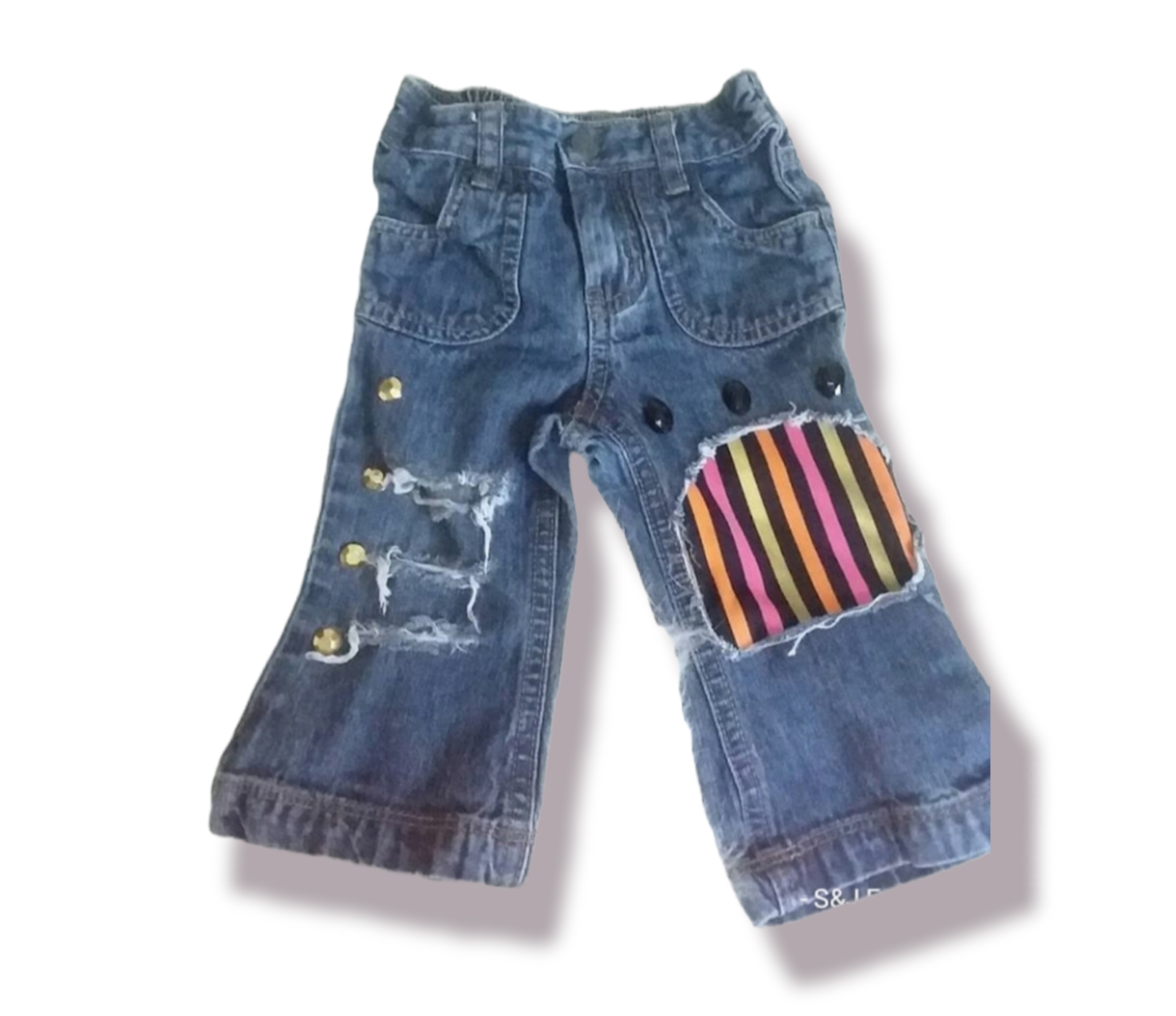 Halloween Girls Distressed Jeans