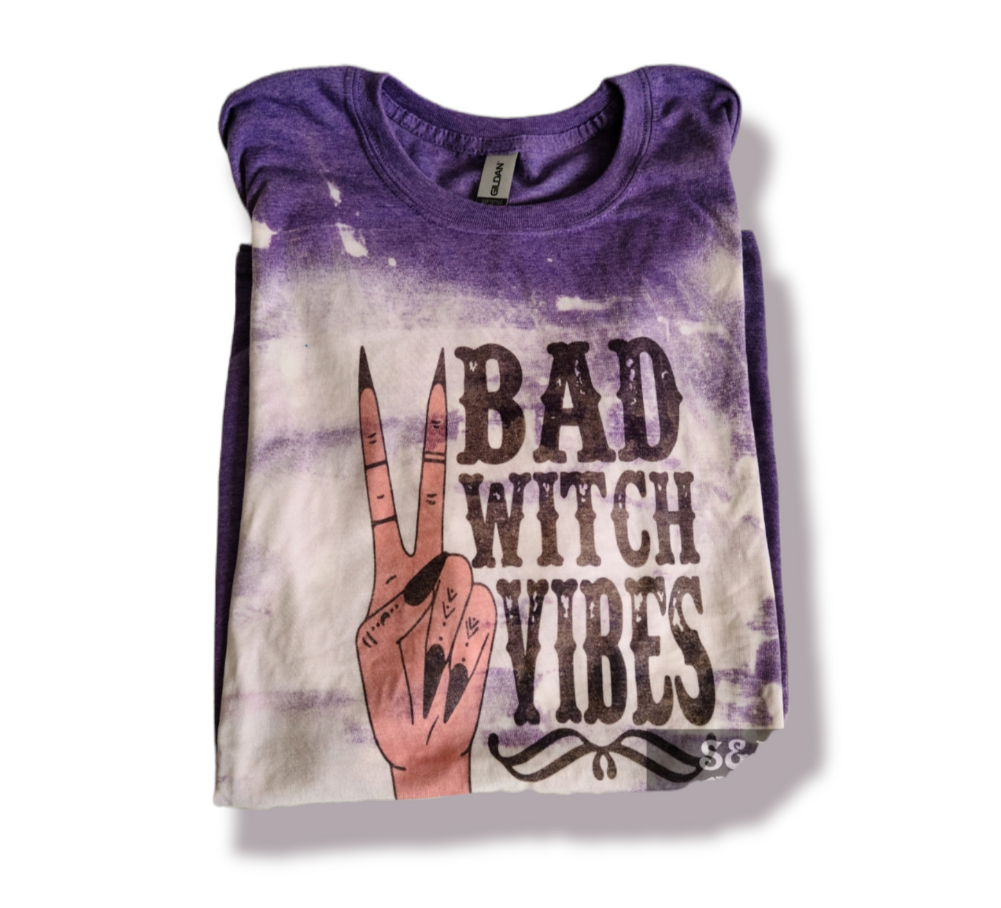 Bad Witch Vibes Ladies Shirt Halloween