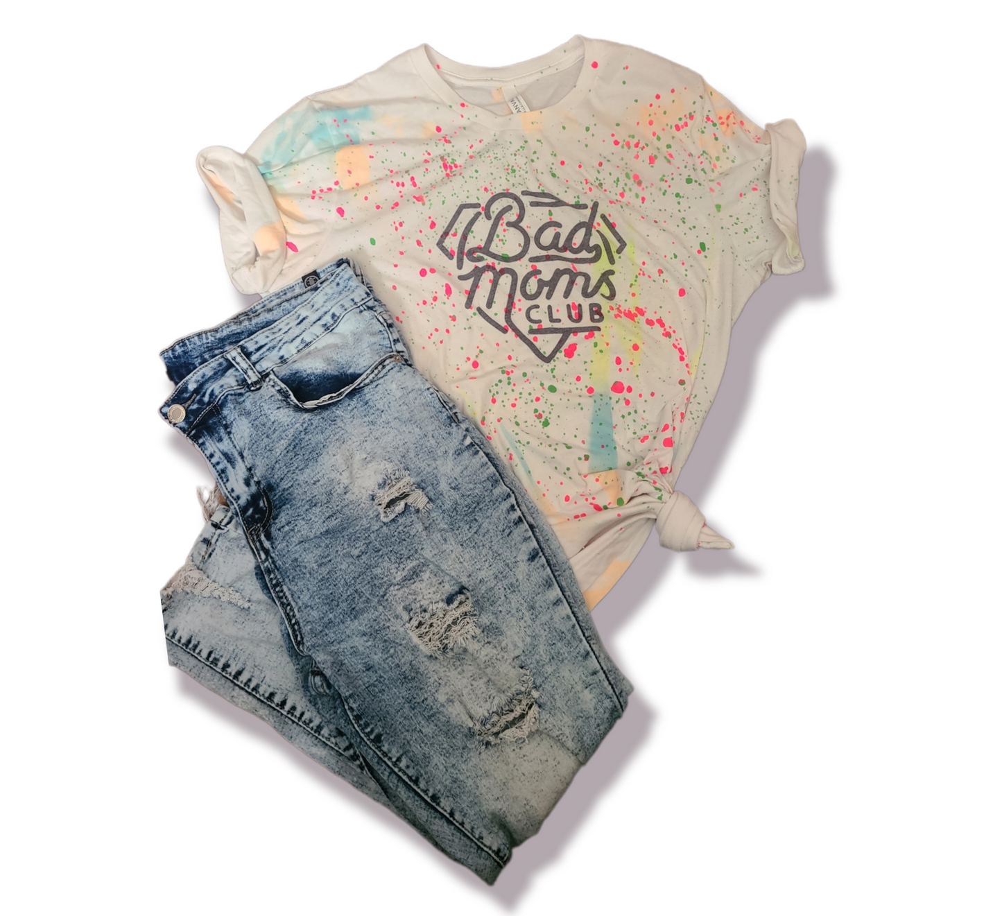 Bad Mom's Club Ladies Shirt