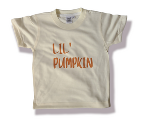 Lil Pumpkin Fall Girls Shirt Boys Shirt