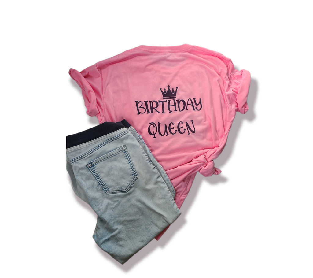 Birthday Queen Ladies Shirt