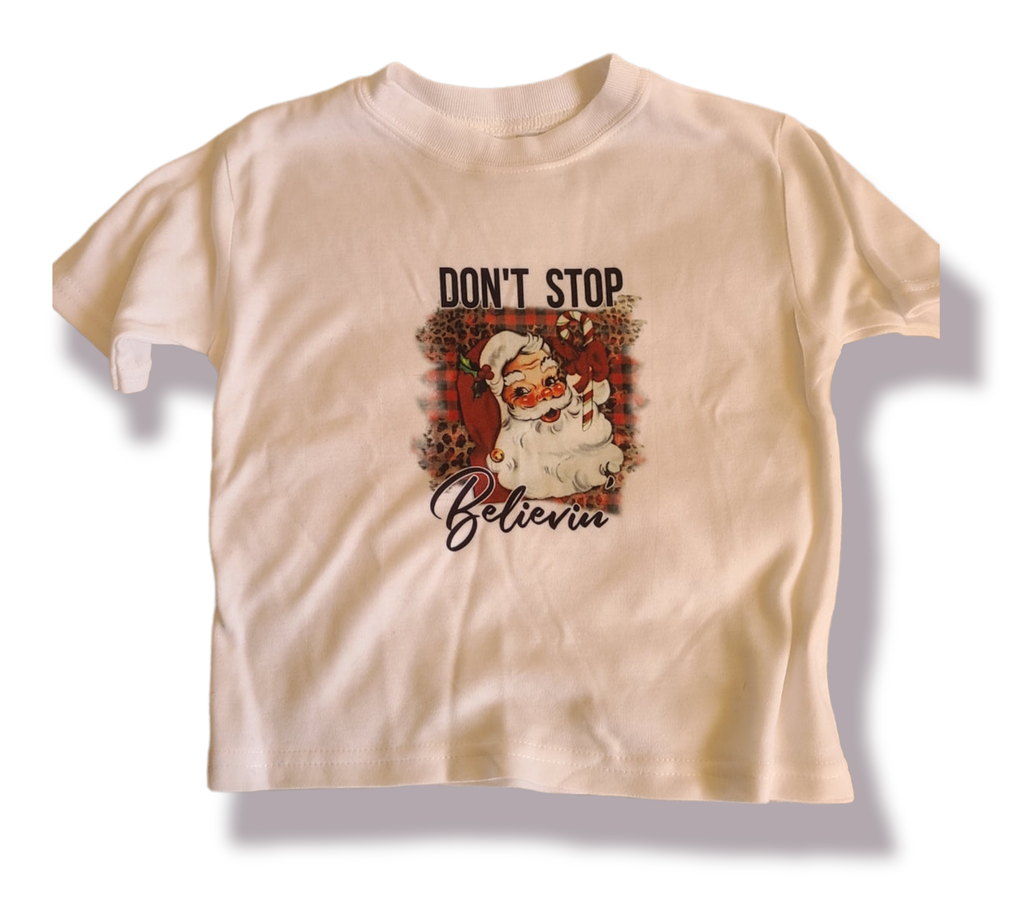 Don't Stop Believin Christmas Boys Shirt Girls Shirt Ladies Shirt Mens Shirt