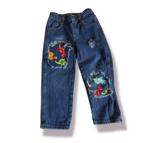 Dino Boys Distressed Jeans